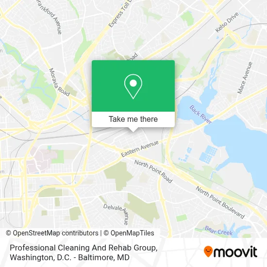 Professional Cleaning And Rehab Group map