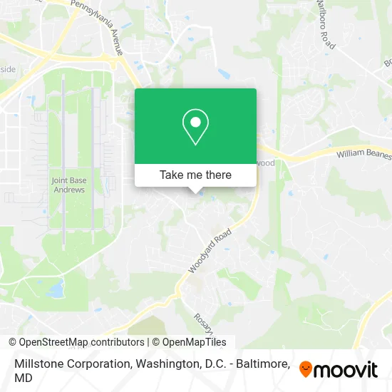 Millstone Corporation map