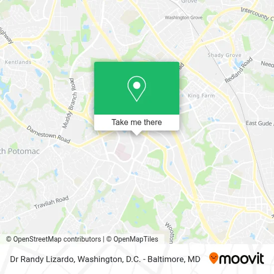 Dr Randy Lizardo map