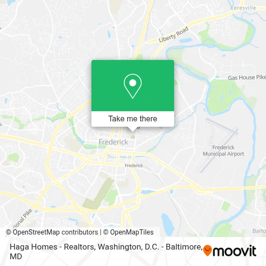 Haga Homes - Realtors map