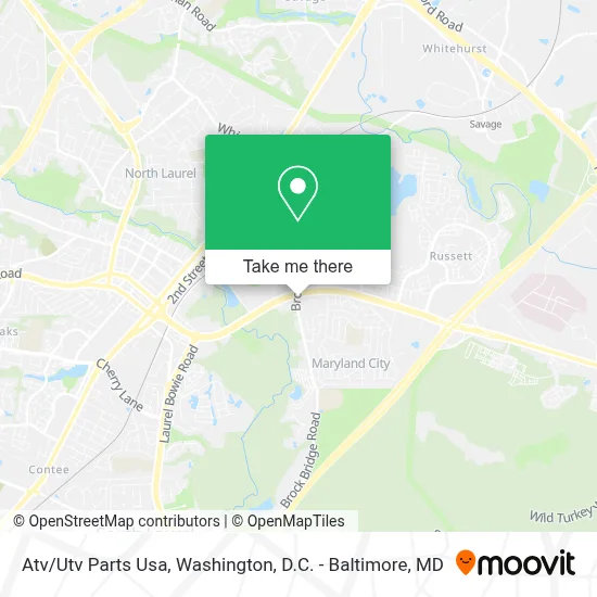 Atv/Utv Parts Usa map