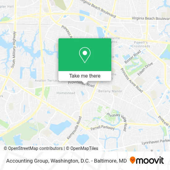 Accounting Group map