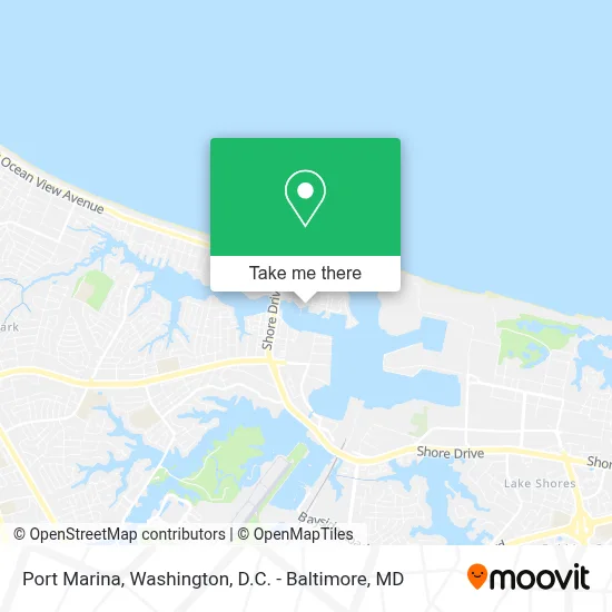 Port Marina map
