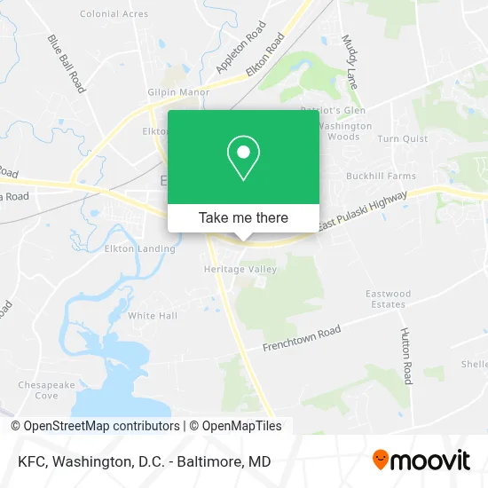 Kfc map