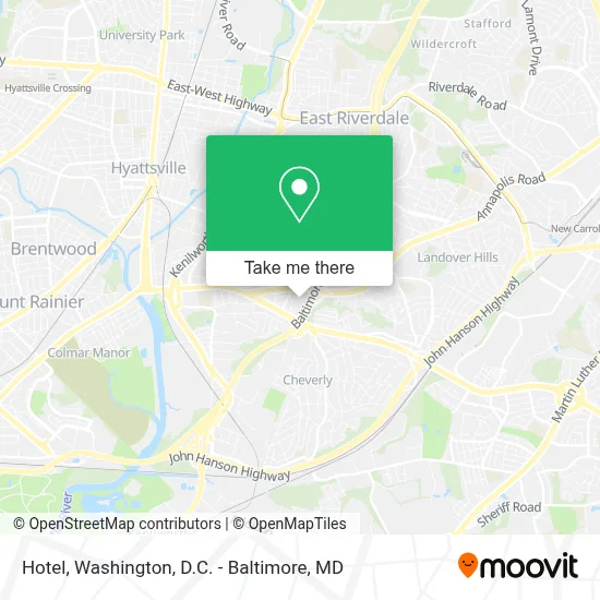 Hotel map