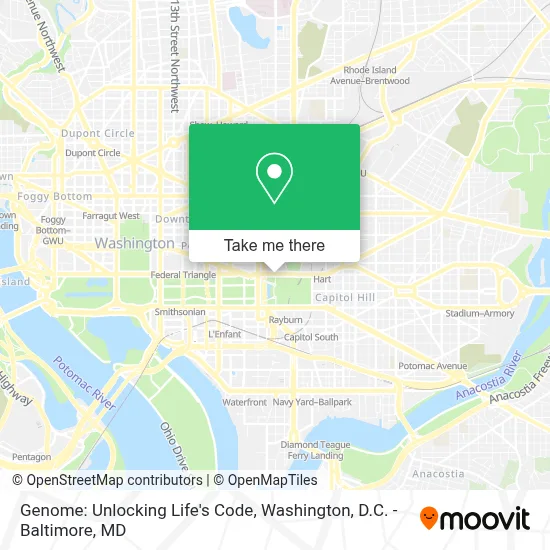 Genome: Unlocking Life's Code map