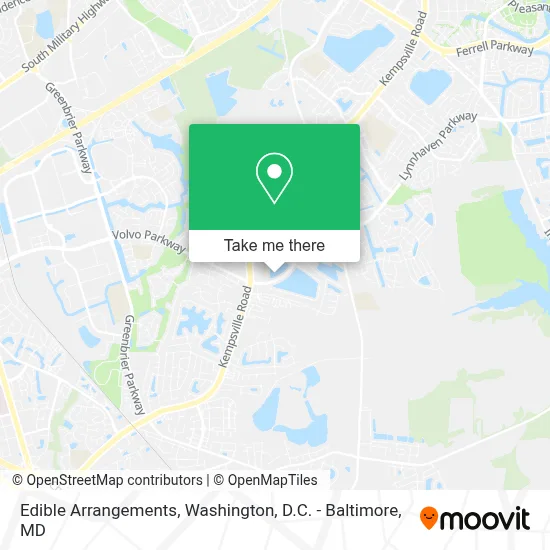 Edible Arrangements map