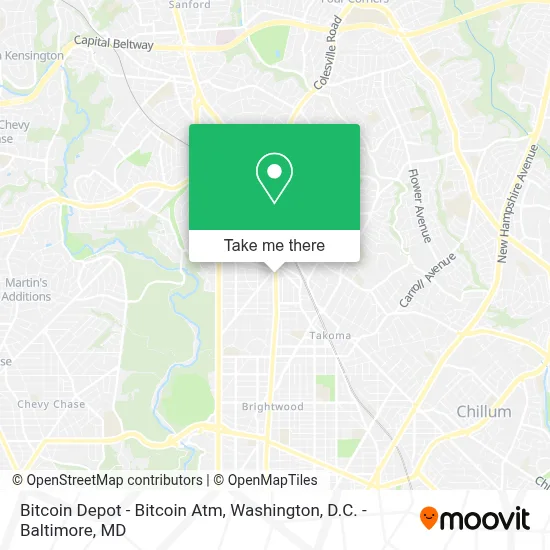 Bitcoin Depot - Bitcoin Atm map
