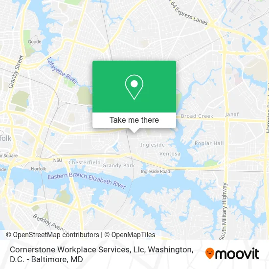 Cornerstone Workplace Services, Llc map