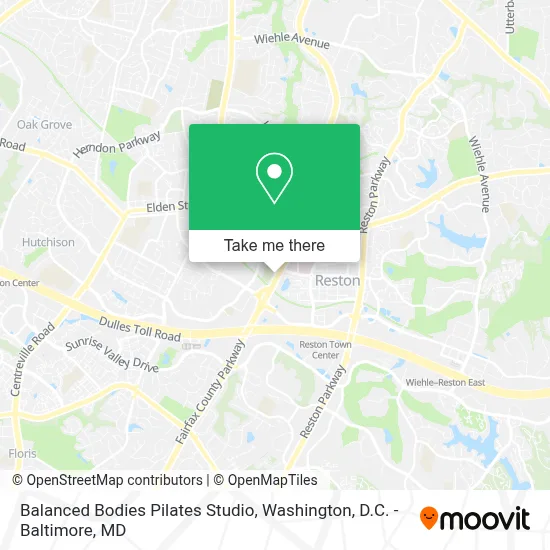 Balanced Bodies Pilates Studio map