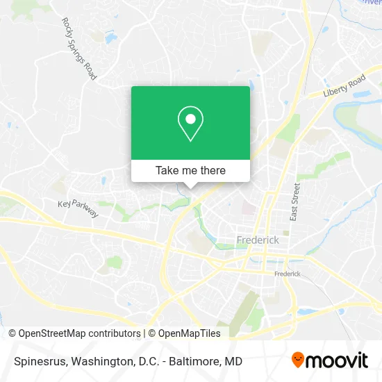 Spinesrus map