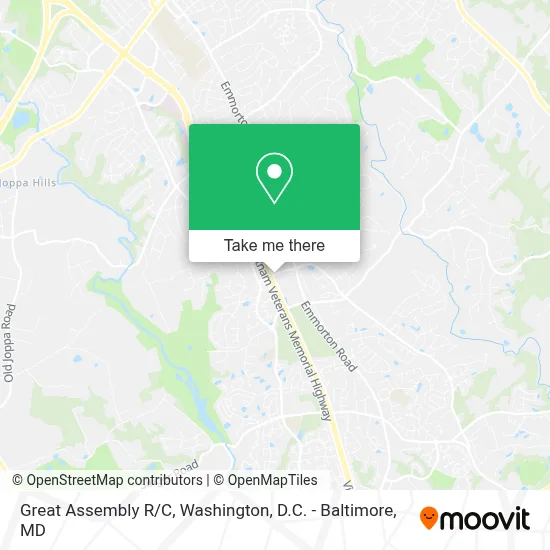 Great Assembly R/C map