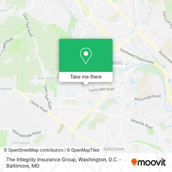 The Integrity Insurance Group map