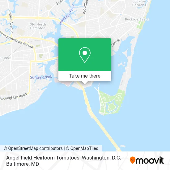 Angel Field Heirloom Tomatoes map
