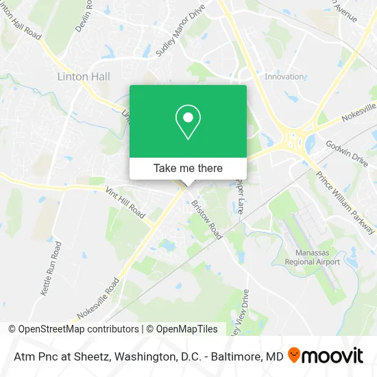 Atm Pnc at Sheetz map