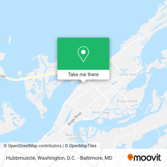 Hubbmuscle map