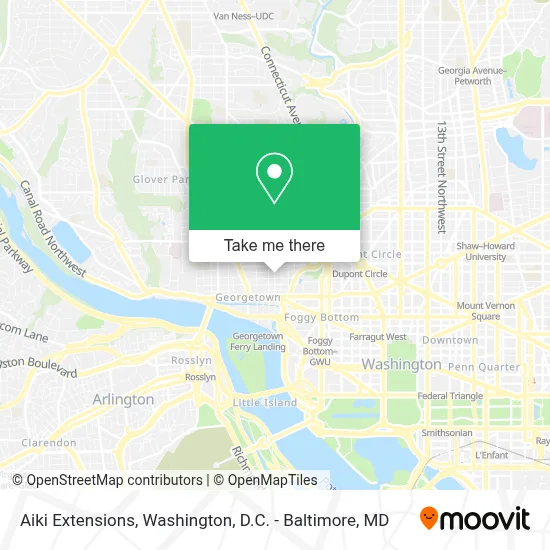 Aiki Extensions map