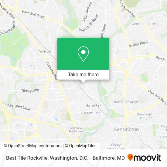 Best Tile Rockville map