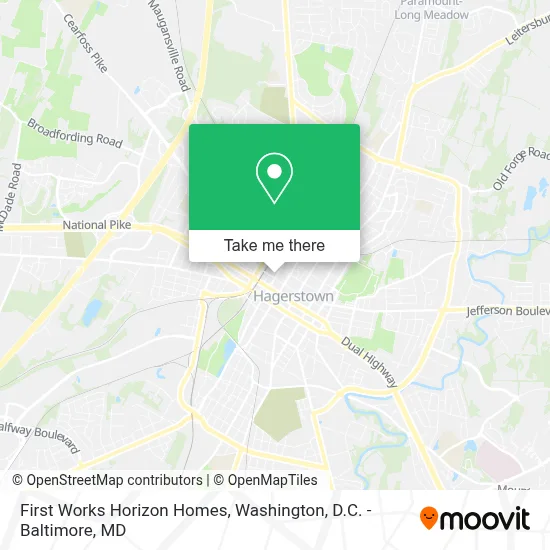 First Works Horizon Homes map