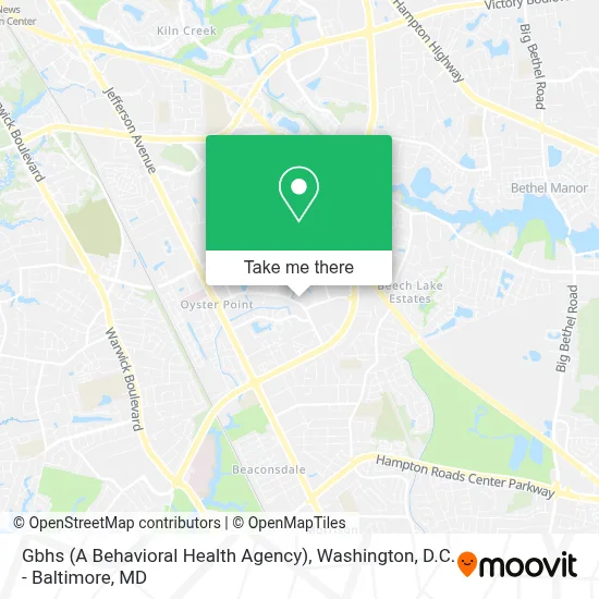 Gbhs (A Behavioral Health Agency) map