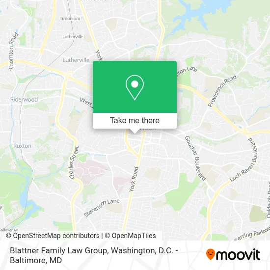 Blattner Family Law Group map