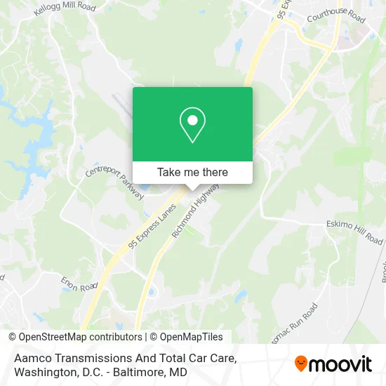 Aamco Transmissions And Total Car Care map