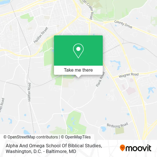 Alpha And Omega School Of Biblical Studies map