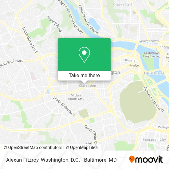 Alexan Fitzroy map