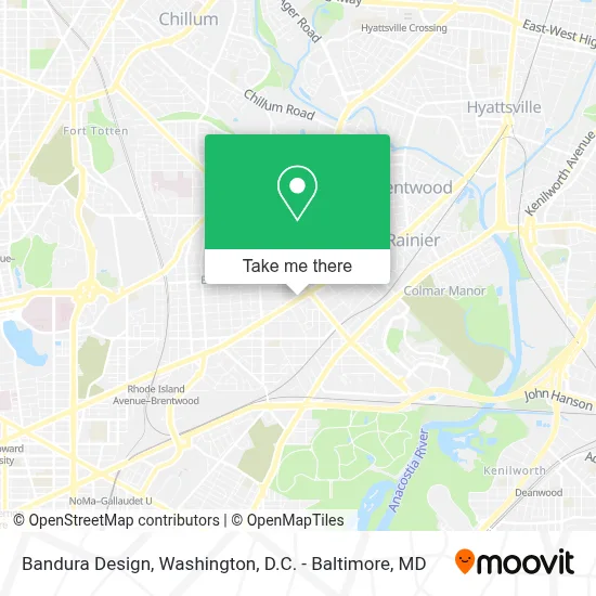 Bandura Design map