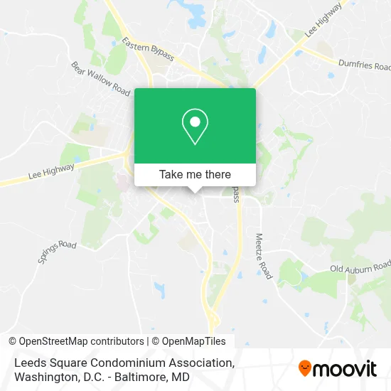 Leeds Square Condominium Association map