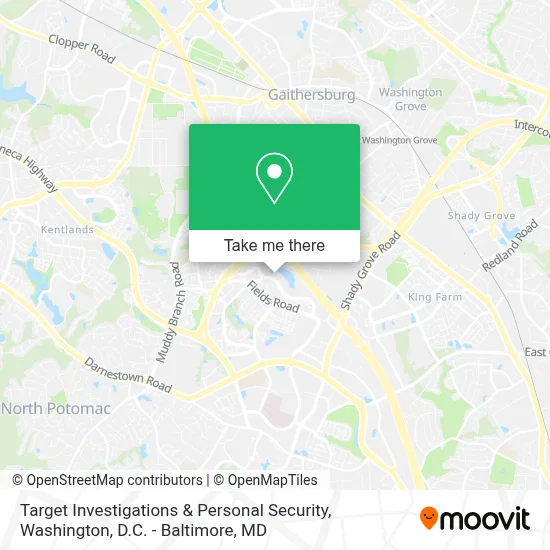 Target Investigations & Personal Security map
