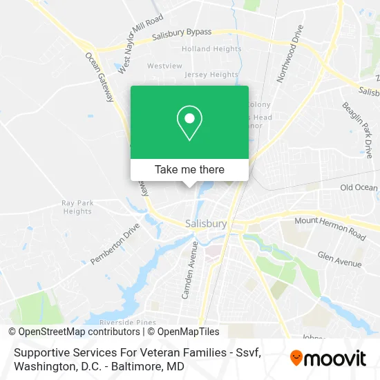 Supportive Services For Veteran Families - Ssvf map