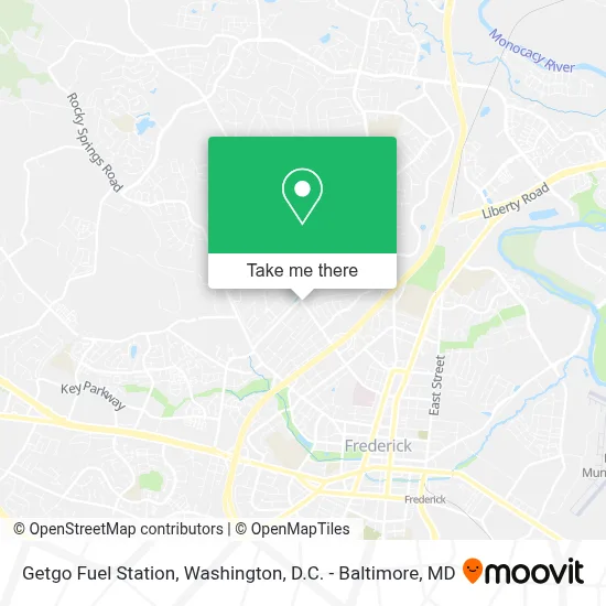 Getgo Fuel Station map