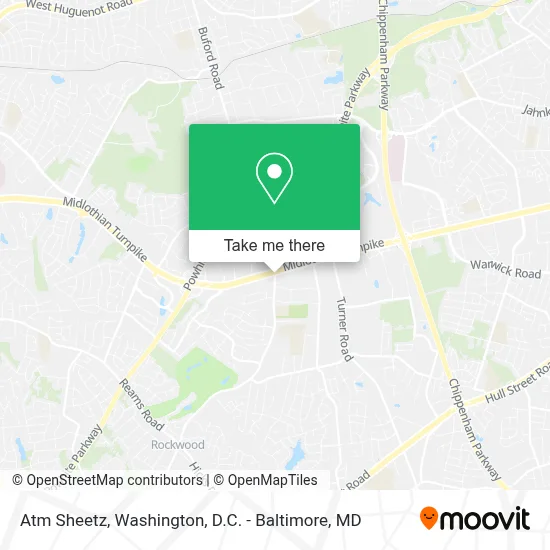 Atm Sheetz map