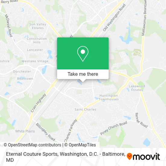 Eternal Couture Sports map