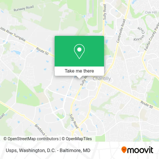 Usps map