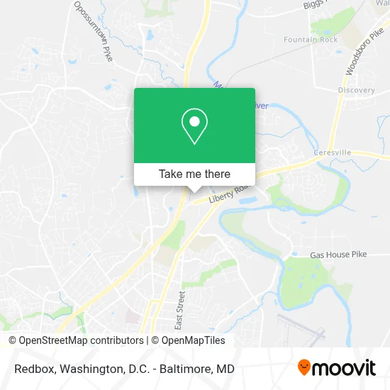 Redbox map