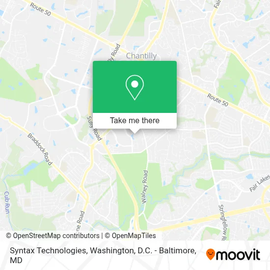 Syntax Technologies map