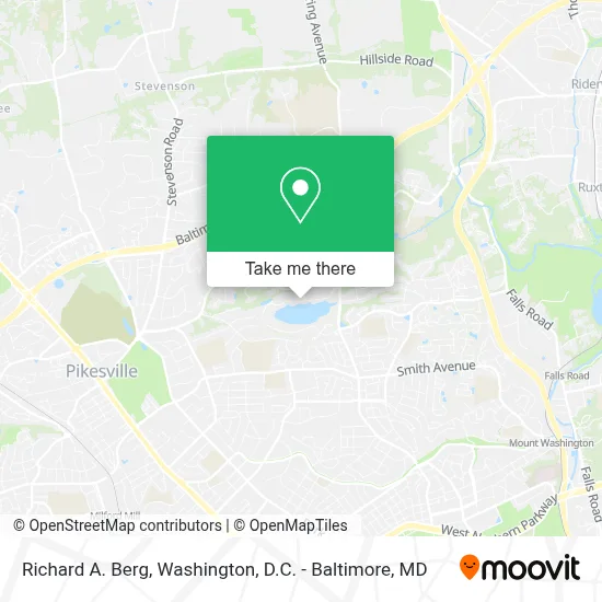 Richard A. Berg map