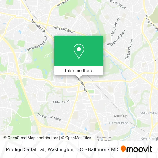 Prodigi Dental Lab map