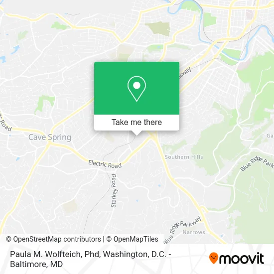 Paula M. Wolfteich, Phd map
