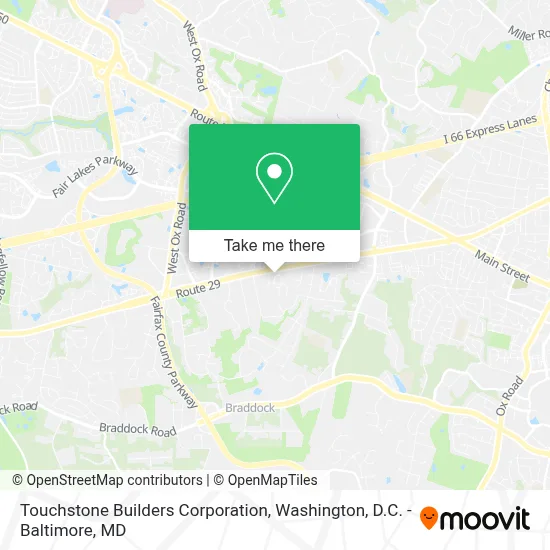 Touchstone Builders Corporation map