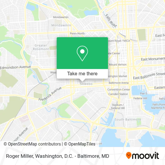 Roger Miller map