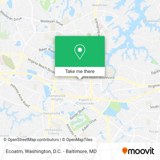 Ecoatm map