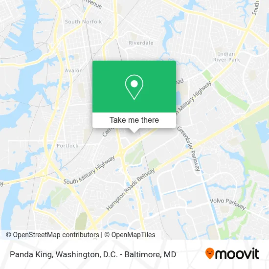 Panda King map