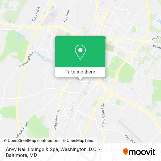 Anvy Nail Lounge & Spa map