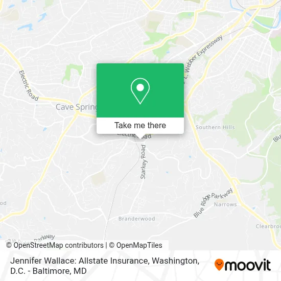 Jennifer Wallace: Allstate Insurance map
