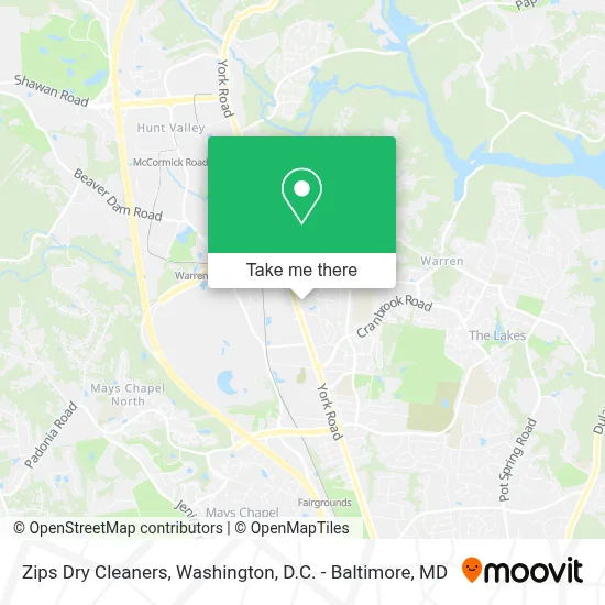 Zips Dry Cleaners map