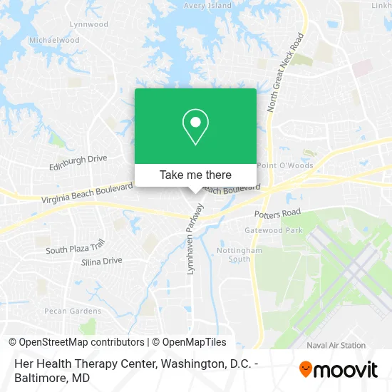 Her Health Therapy Center map