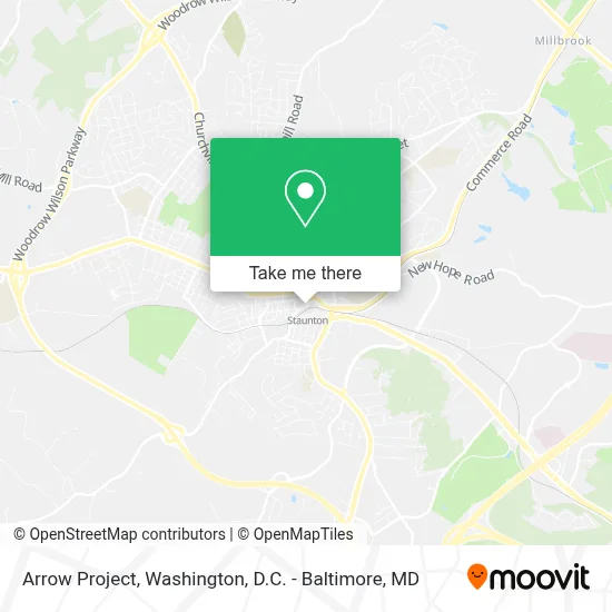 Arrow Project map